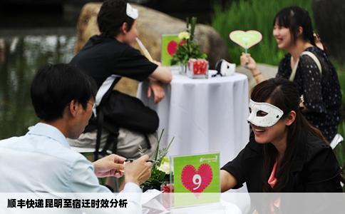 顺丰快递昆明至宿迁时效分析