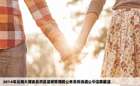 2014年云南大理食品药品监督管理局公务员拟选调公示深度解读