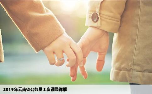 2019年云南省公务员工资调整详解