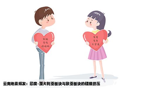 云南地震频发：印度-澳大利亚板块与欧亚板块的碰撞挤压