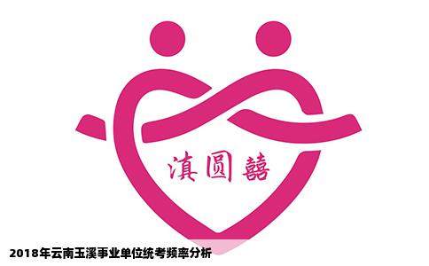 2018年云南玉溪事业单位统考频率分析