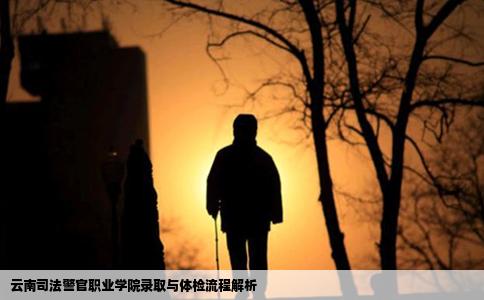 云南司法警官职业学院录取与体检流程解析