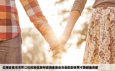 云南省临沧市双江拉祜族佤族布朗族傣族自治县勐勐镇育才路邮编详解